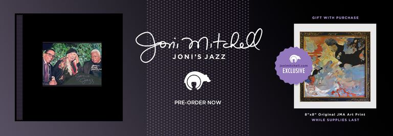 Pre-order Joni's Jazz and get a free original JMA art print! (while stocks last)